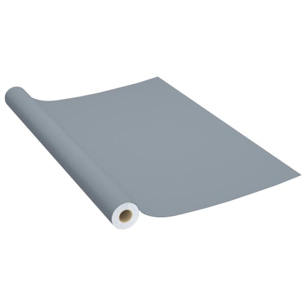 Pellicole Autoadesive Per Mobili 2 Pz Grigie 500x90 Cm In Pvc - Image 3