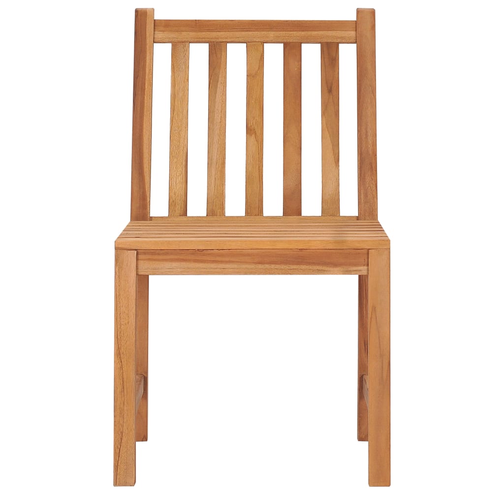 Set Da Pranzo Per Esterni 5 Pz In Legno Massello Di Teak - Image 5