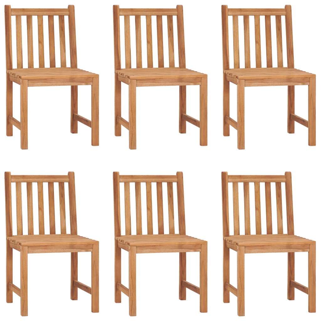 Set Da Pranzo Per Esterni 7 Pz In Legno Massello Di Teak - Image 3