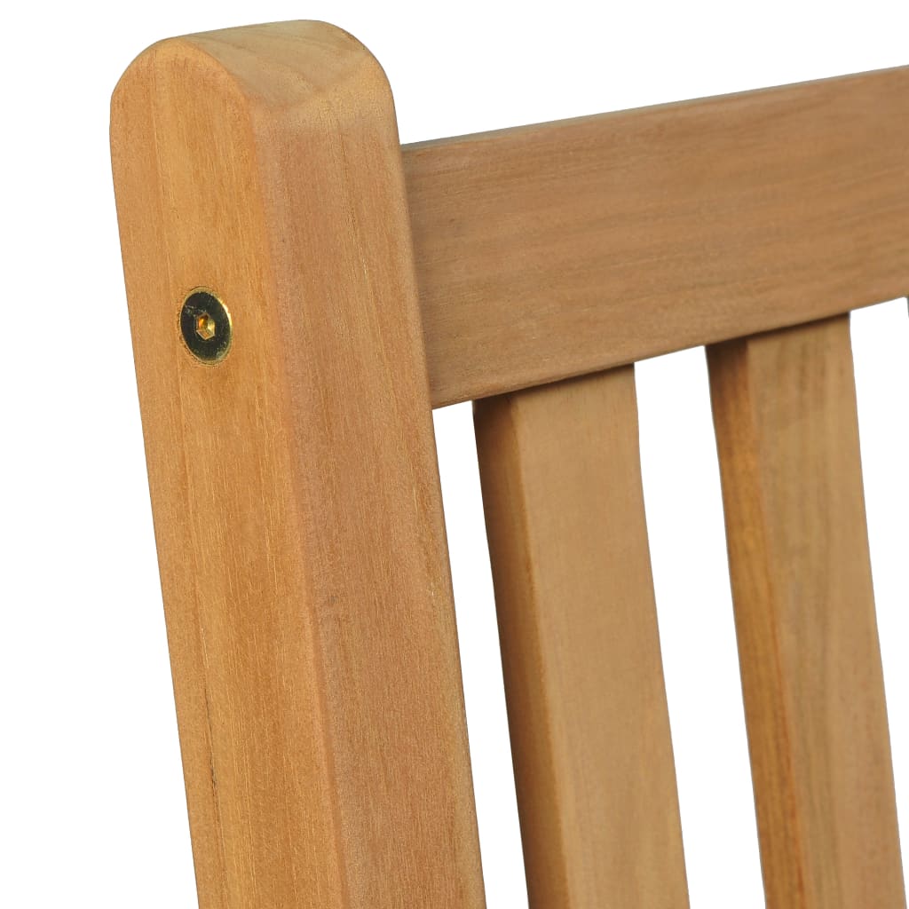 Set Da Pranzo Per Esterni 9 Pz In Legno Massello Di Teak - Image 6