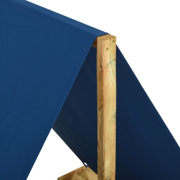 Sabbiera Con Tetto 80x60x97,5 Cm Legno Di Pino Impregnato - Image 4