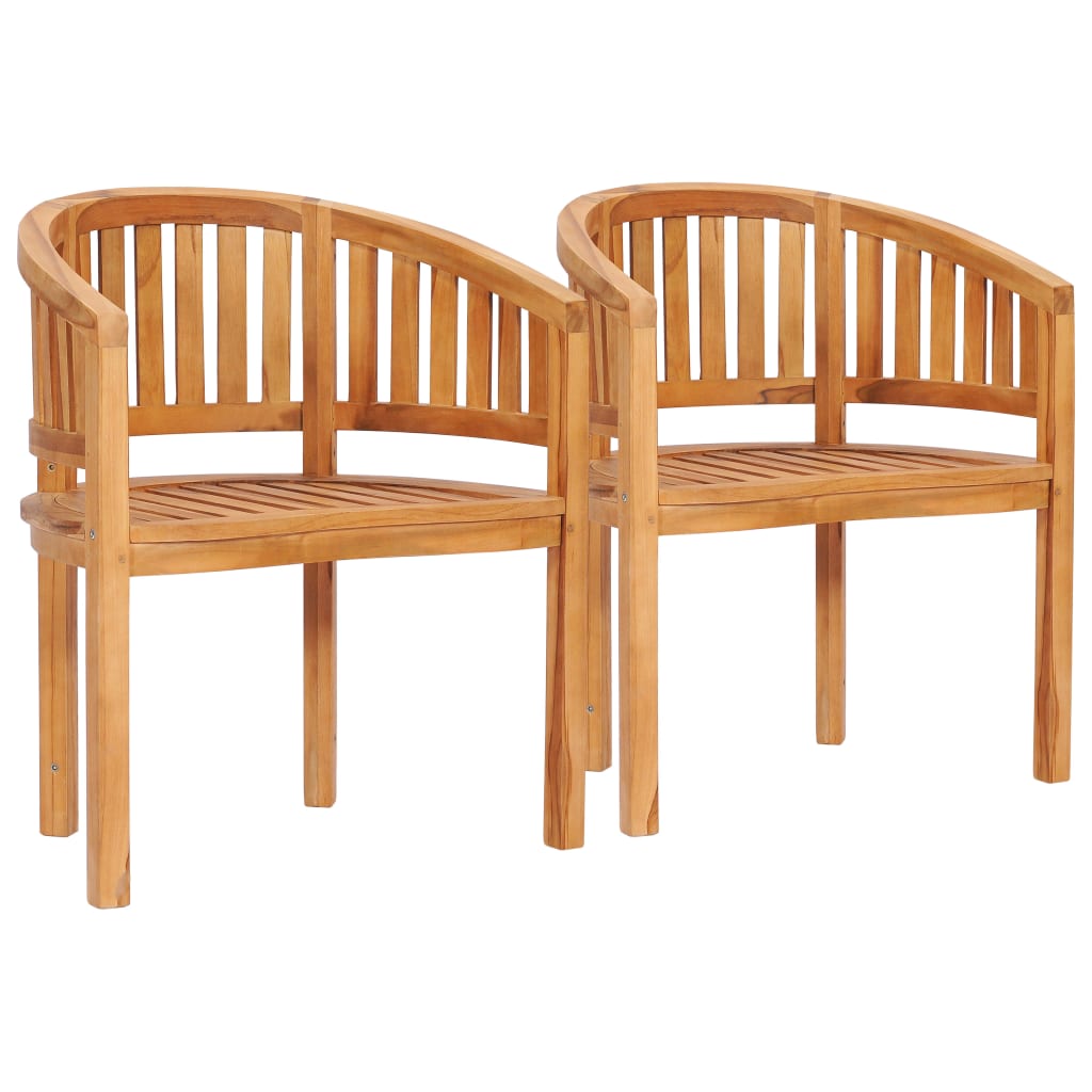 Set Salotto Da Giardino 4 Pz Design Curvo In Massello Di Teak - Image 4