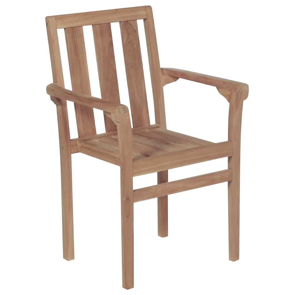 Sedie Da Giardino 2 Pz Con Cuscini Verdi Massello Di Teak - Image 3