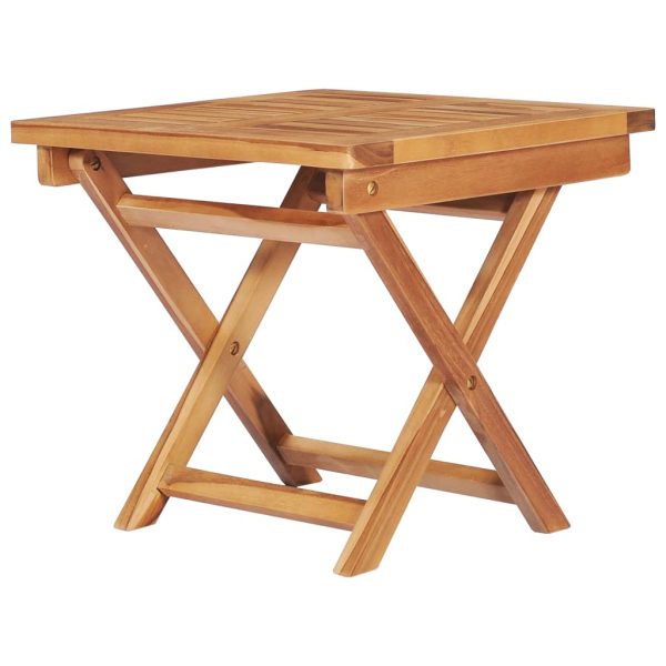 Lettino Prendisole Con Tavolo E Cuscino In Massello Di Teak - Image 5