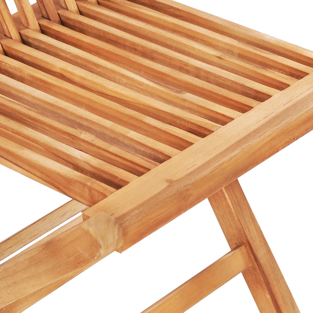 Set Da Bistrot 3 Pz Con Cuscini Antracite In Massello Di Teak - Image 6