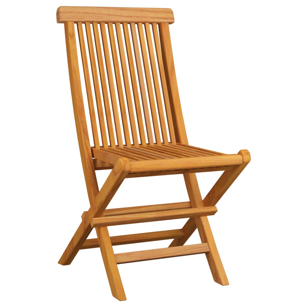 Sedie Da Giardino Con Cuscini Neri 6 Pz In Massello Di Teak - Image 4