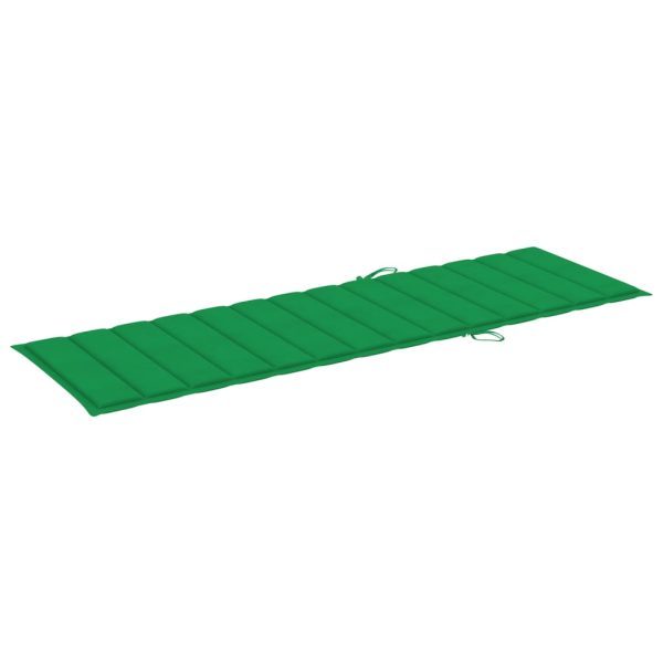 Lettino Da Giardino Con Tavolino Cuscino Legno Pino Impregnato - Image 6
