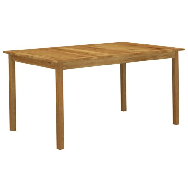 Set Mobili Da Pranzo Per Giardino 5 Pz Nero - Image 5