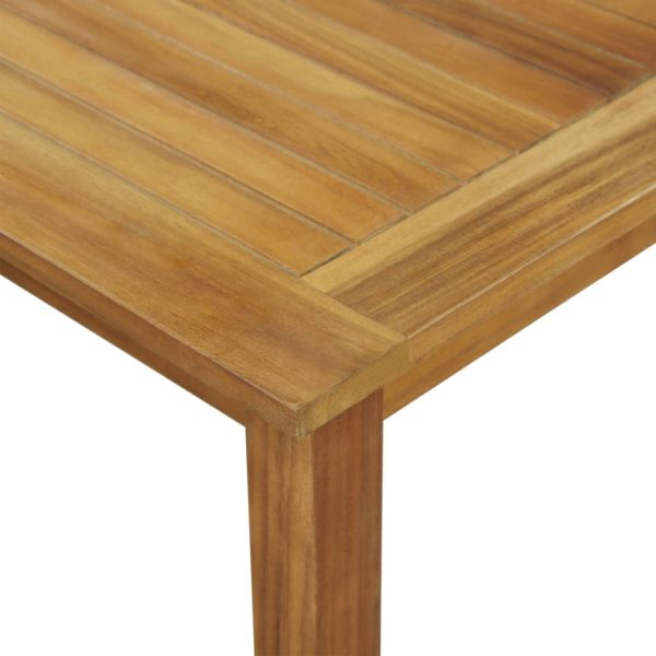 Set Mobili Da Pranzo Per Giardino 5 Pz Nero - Image 6