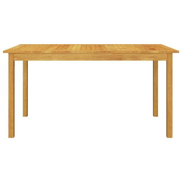 Set Mobili Da Pranzo Per Giardino 5 Pz Grigio Chiaro - Image 3