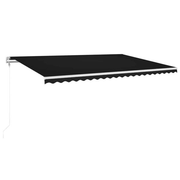 Tenda Automatica Con Sensore Vento E Led 500x300 Cm Antracite - Image 2