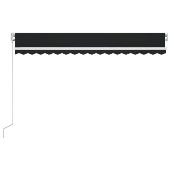 Tenda Da Sole Retrattile Manuale 450x350 Cm Antracite - Image 4