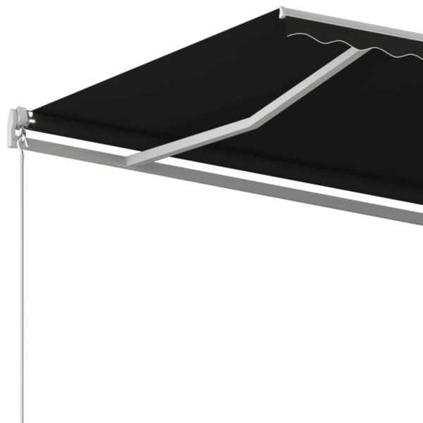 Tenda Da Sole Retrattile Manuale 450x350 Cm Antracite - Image 5