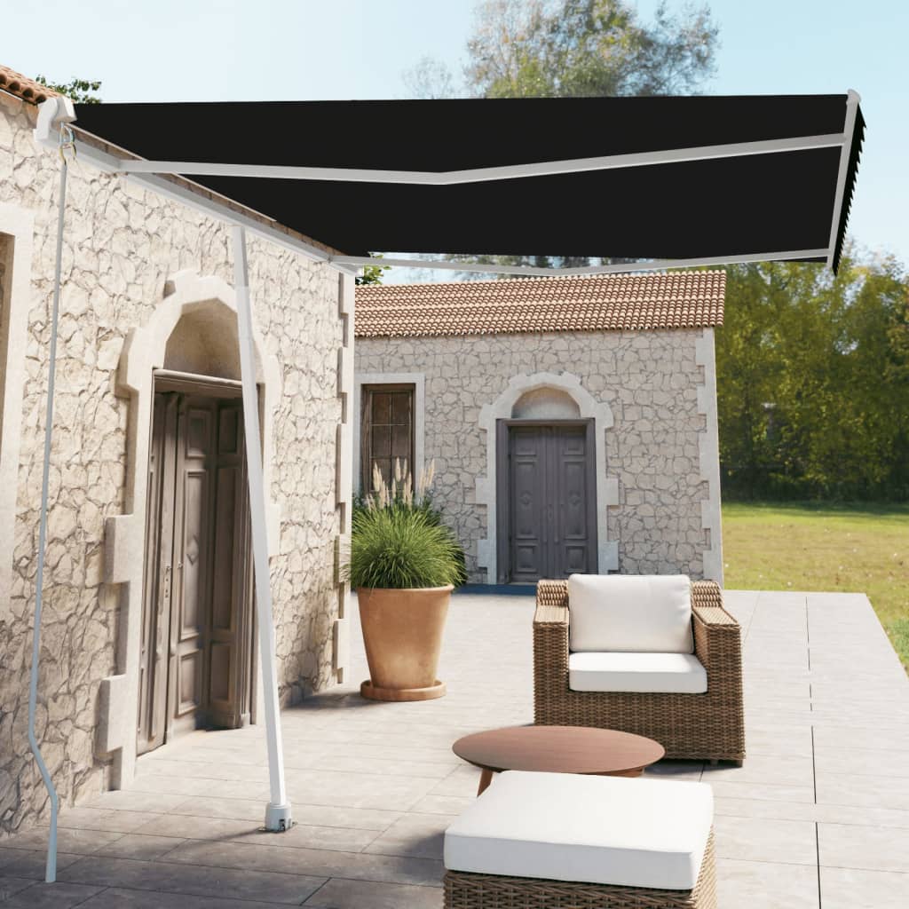Tenda Da Sole Manuale Autoportante 300x250 Cm Antracite