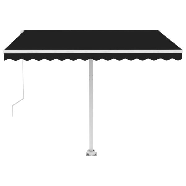 Tenda Da Sole Manuale Autoportante 300x250 Cm Antracite - Image 5