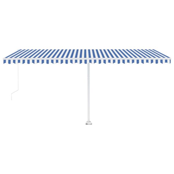 Tenda Da Sole Manuale Autoportante 500x300 Cm Crema - Image 5