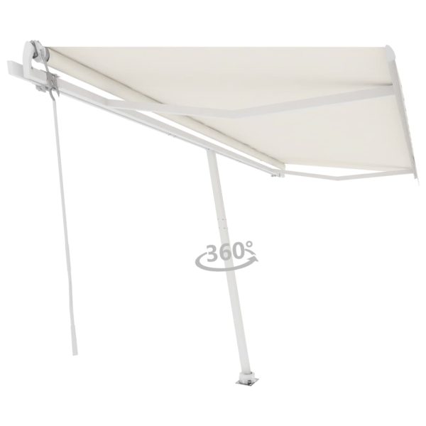 Tenda Da Sole Automatica Autoportante 500x350 Cm Crema - Image 3