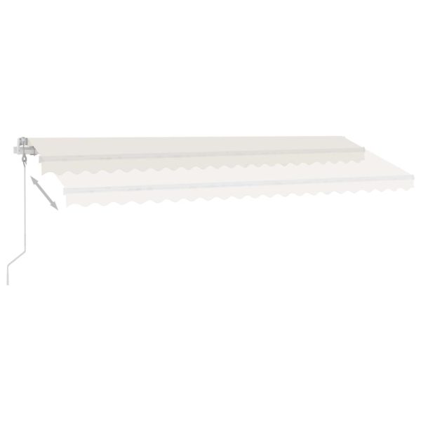 Tenda Da Sole Automatica Autoportante 500x350 Cm Crema - Image 4