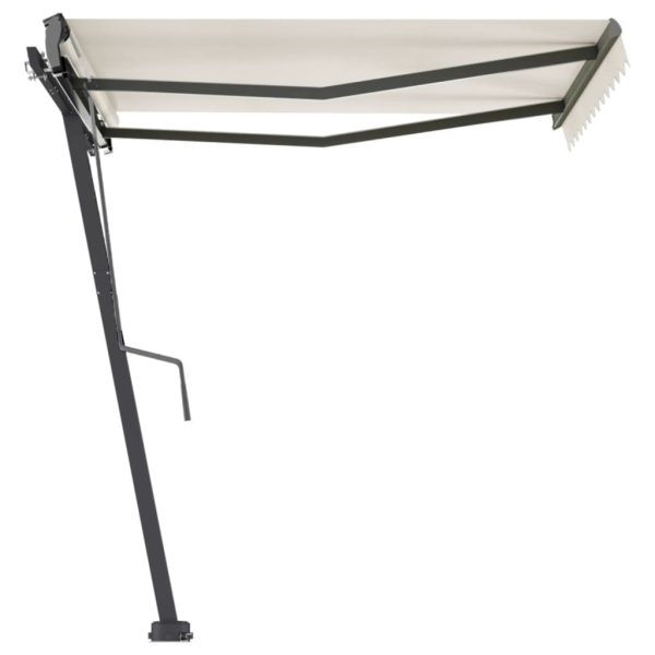 Tenda Da Sole Manuale Autoportante 300x250 Cm Crema - Image 3