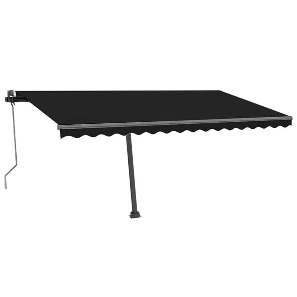 Tenda Automatica Con Sensore Vento E Led 450x300 Cm Antracite - Image 3