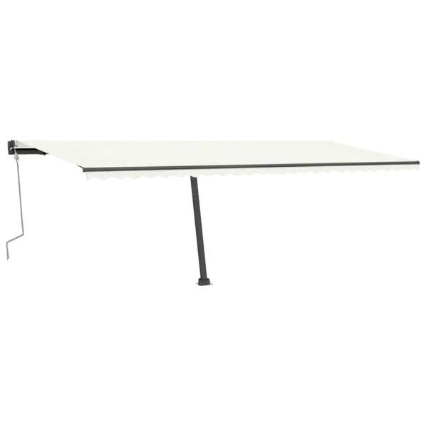 Tenda Da Sole Autoportante Manuale Retrattile 600x300 Cm Crema - Image 3