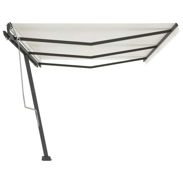Tenda Da Sole Autoportante Manuale Retrattile 600x300 Cm Crema - Image 5