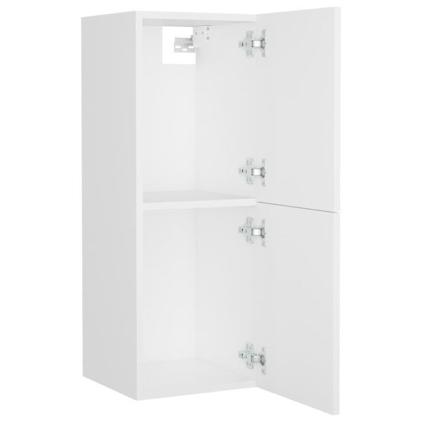 Set Mobili Da Bagno Bianco In Truciolato - Image 5