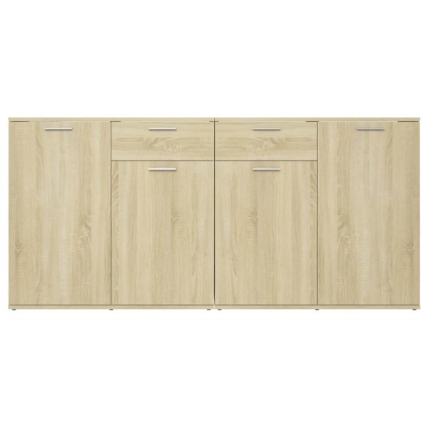 Credenza Rovere Sonoma 160x36x75 Cm In Legno Multistrato - Image 6