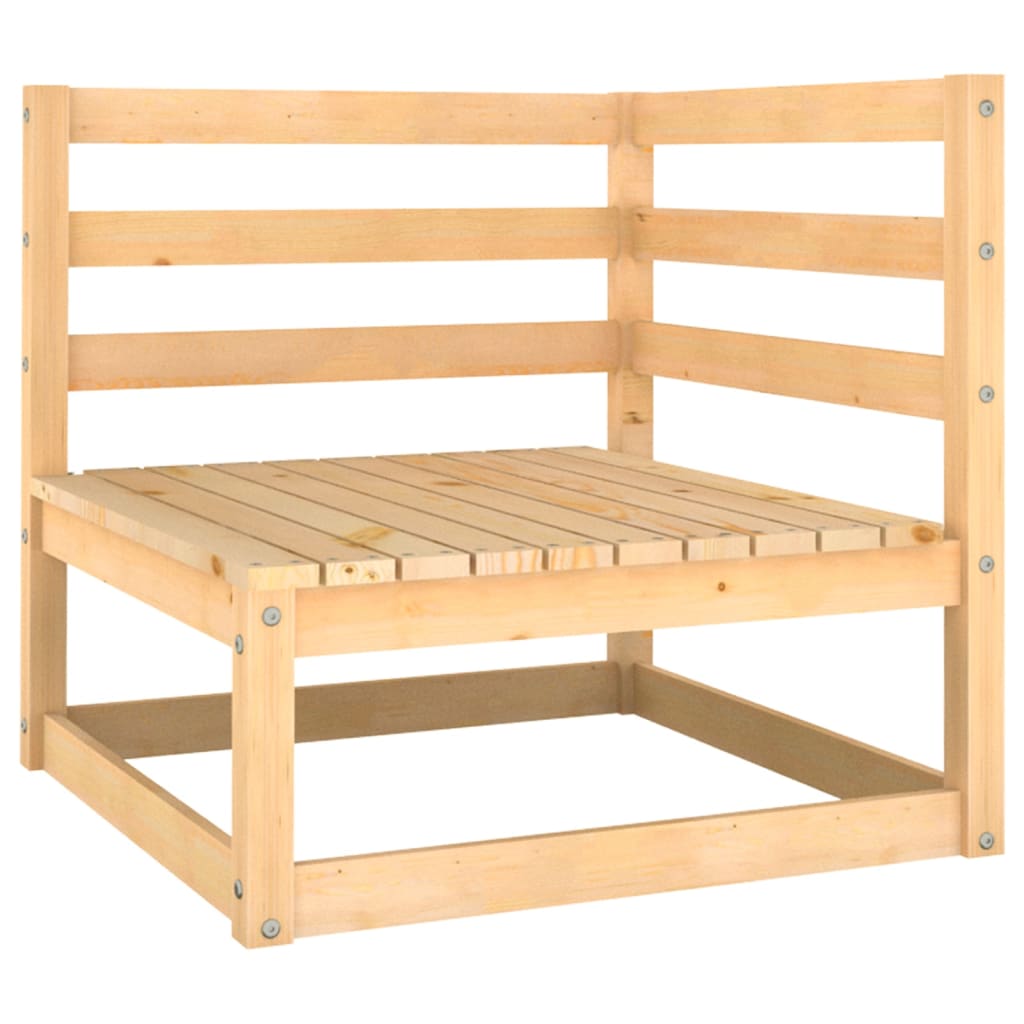 Set Divani Da Giardino 8 Pz In Legno Massello Di Pino - Image 4