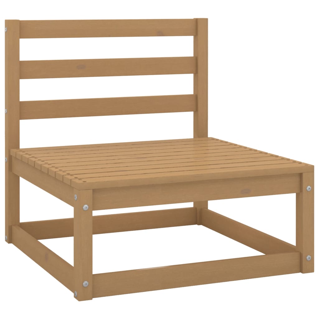 Set Divani Da Giardino 7 Pz Con Cuscini Legno Massello Di Pino - Image 5