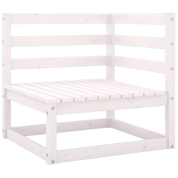 Set Salotto Giardino 8 Pz Cuscini Antracite Legno Massello Pino - Image 4