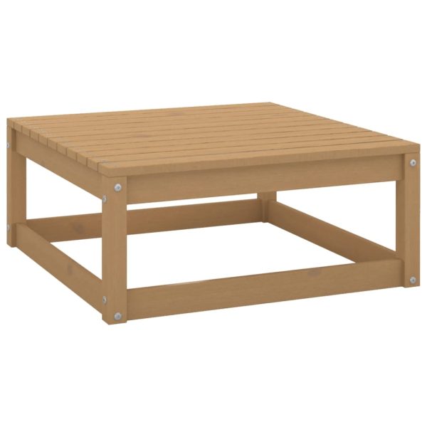 Set Salotto Giardino 7 Pz Con Cuscini In Legno Massello Di Pino - Image 6