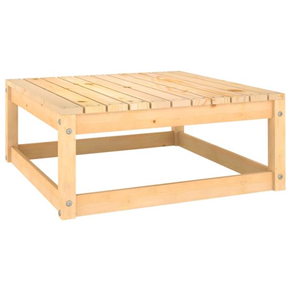 Set Salotto Giardino 9 Pz Cuscini Antracite Legno Massello Pino - Image 5