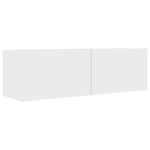 Set Mobili Porta Tv 6 Pz Bianco In Legno Multistrato - Image 4