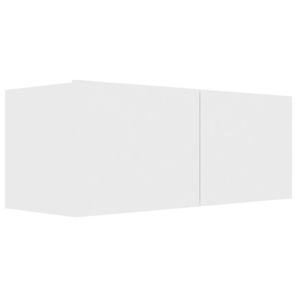 Set Mobili Porta Tv 6 Pz Bianco In Legno Multistrato - Image 5
