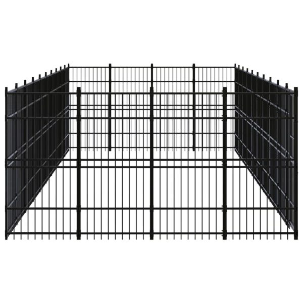Gabbia Per Cani Da Esterno In Acciaio 36,86 m² - Image 3