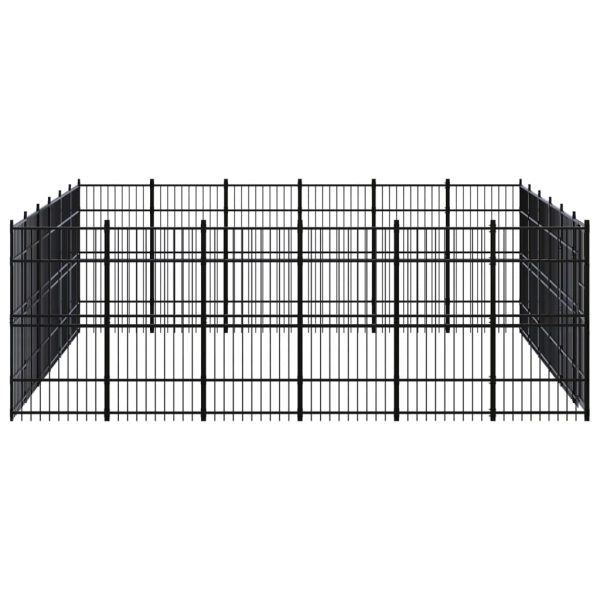 Gabbia Per Cani Da Esterno In Acciaio 33,18 m² - Image 3