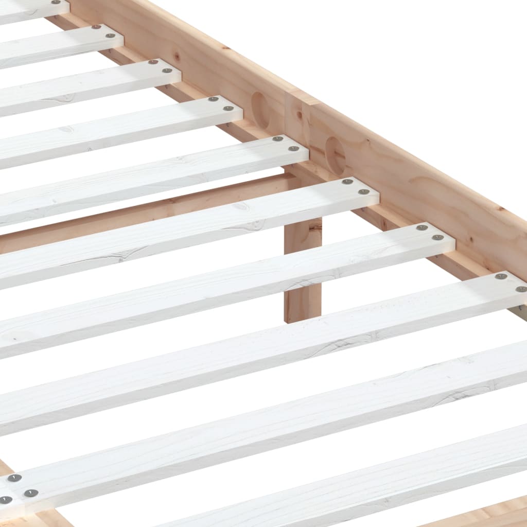 Giroletto 135x190 Cm Double In Legno Massello - Image 6