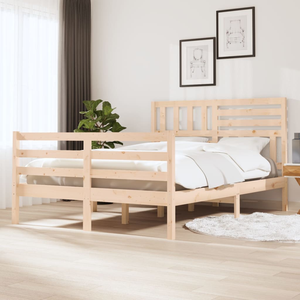 Giroletto Senza Materasso In Legno Massello 160x200 cm