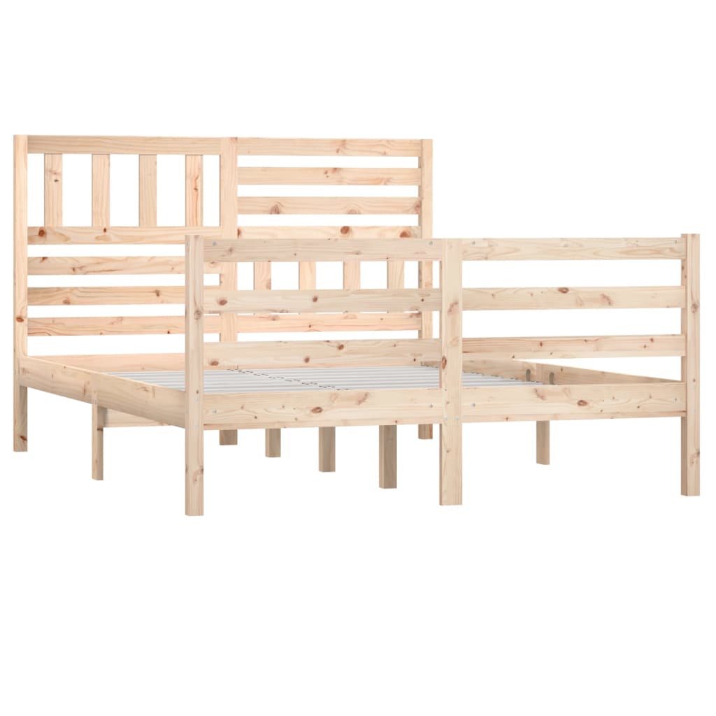 Giroletto Senza Materasso In Legno Massello 160x200 cm - Image 3