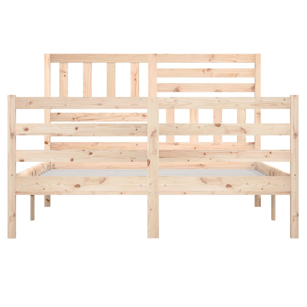 Giroletto Senza Materasso In Legno Massello 160x200 cm - Image 4