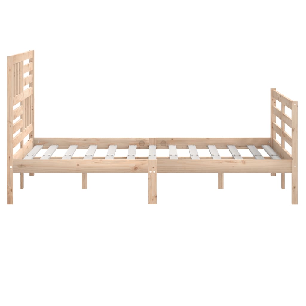 Giroletto Senza Materasso In Legno Massello 160x200 cm - Image 5