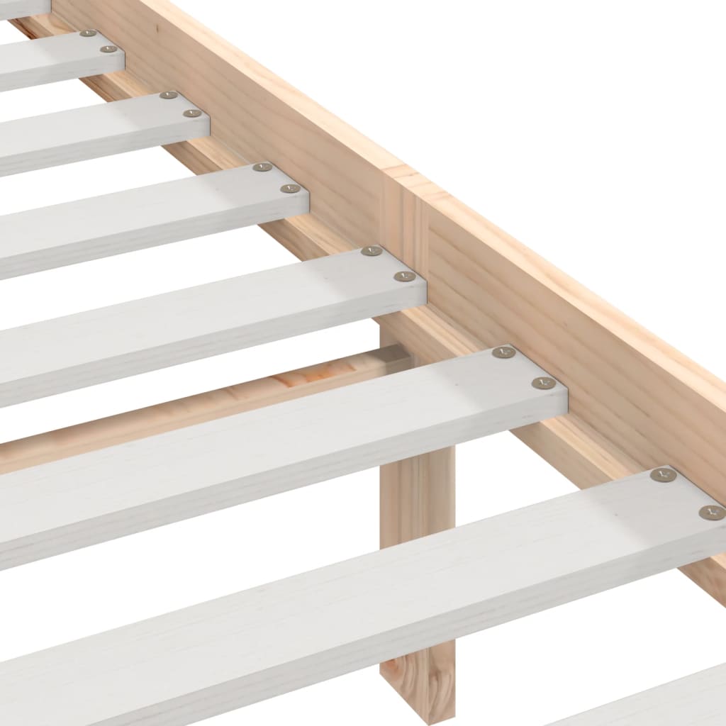 Giroletto Senza Materasso In Legno Massello 160x200 cm - Image 6