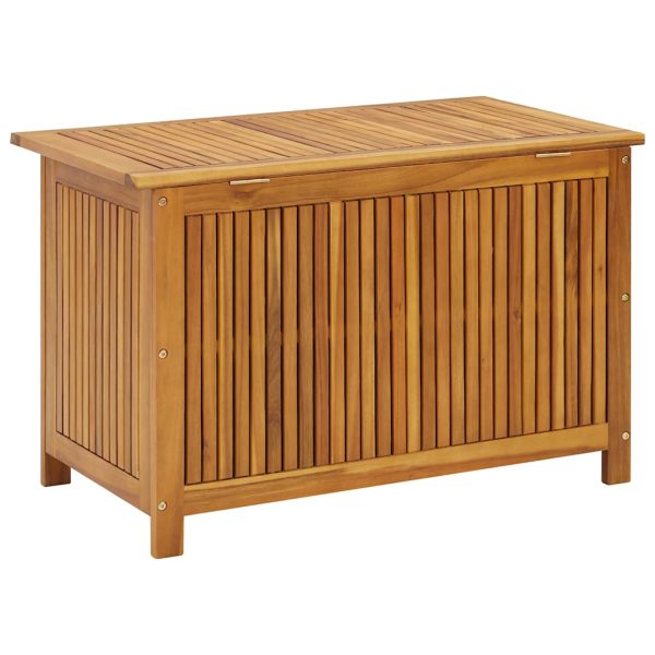 Contenitore Da Giardino 90x50x58 Cm In Legno Massello Di Acacia - Image 6