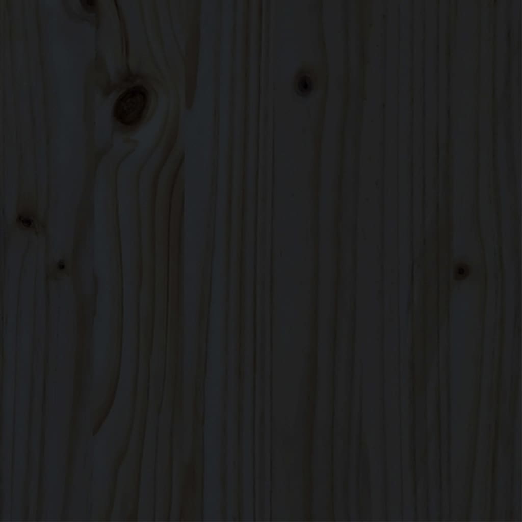 Giroletto Nero In Legno Massello Di Pino 140x190 cm - Image 5