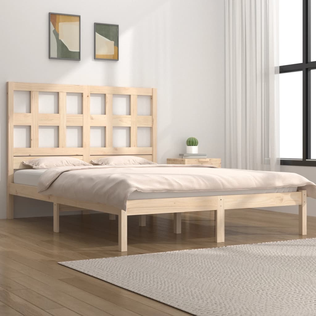 Giroletto Senza Materasso 120x200 Cm In Legno Massello Di Pino