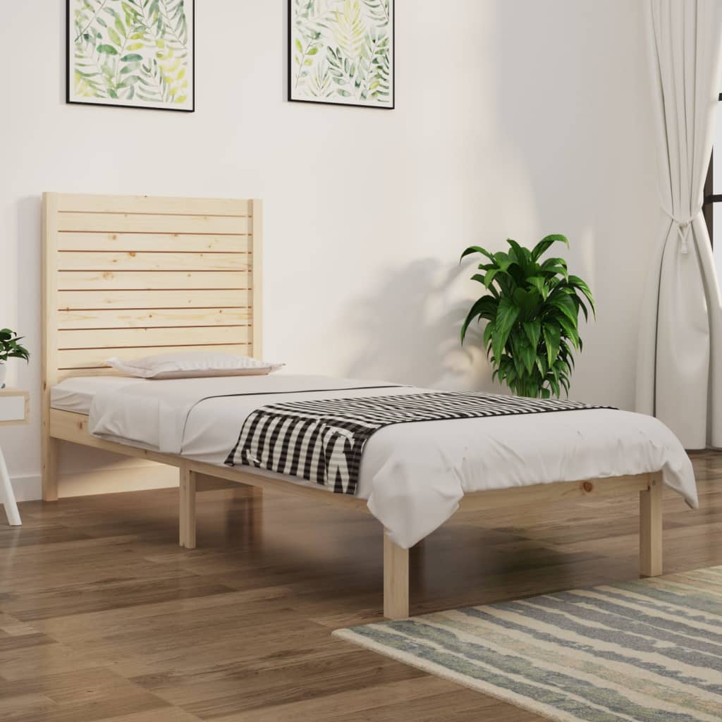 Giroletto In Legno Massello 90x190 Cm Single
