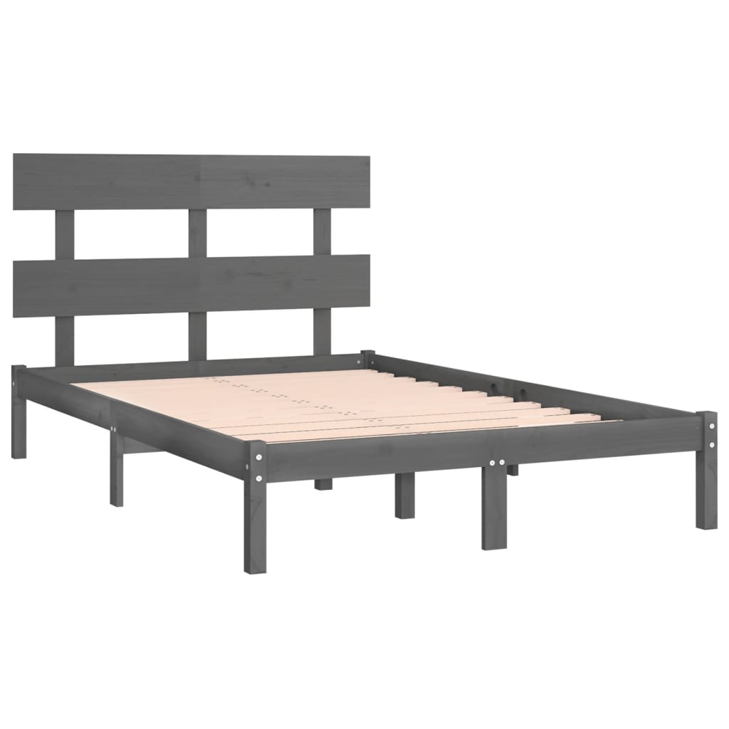 Giroletto Grigio In Legno Massello 200x200 cm - Image 4