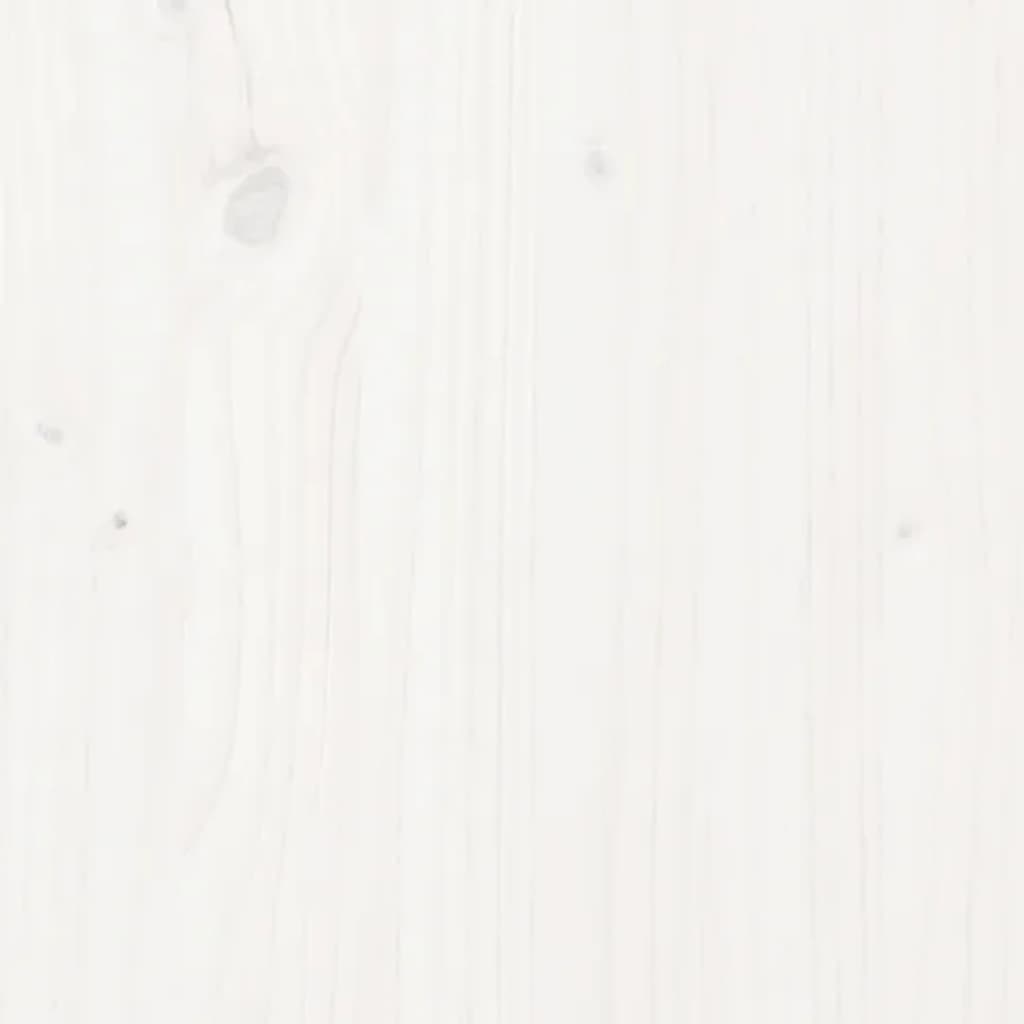 Giroletto Bianco 120x190 Cm Small Double In Legno Massello - Image 5