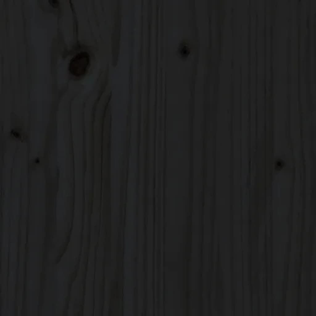 Giroletto Nero 200x200 Cm In Legno Massello - Image 5